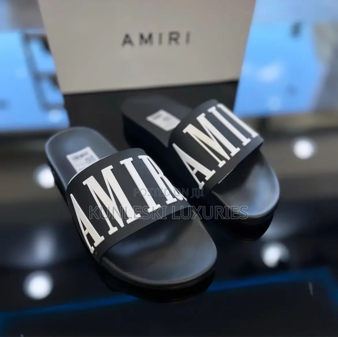 Original Amiri Slides in Two Design