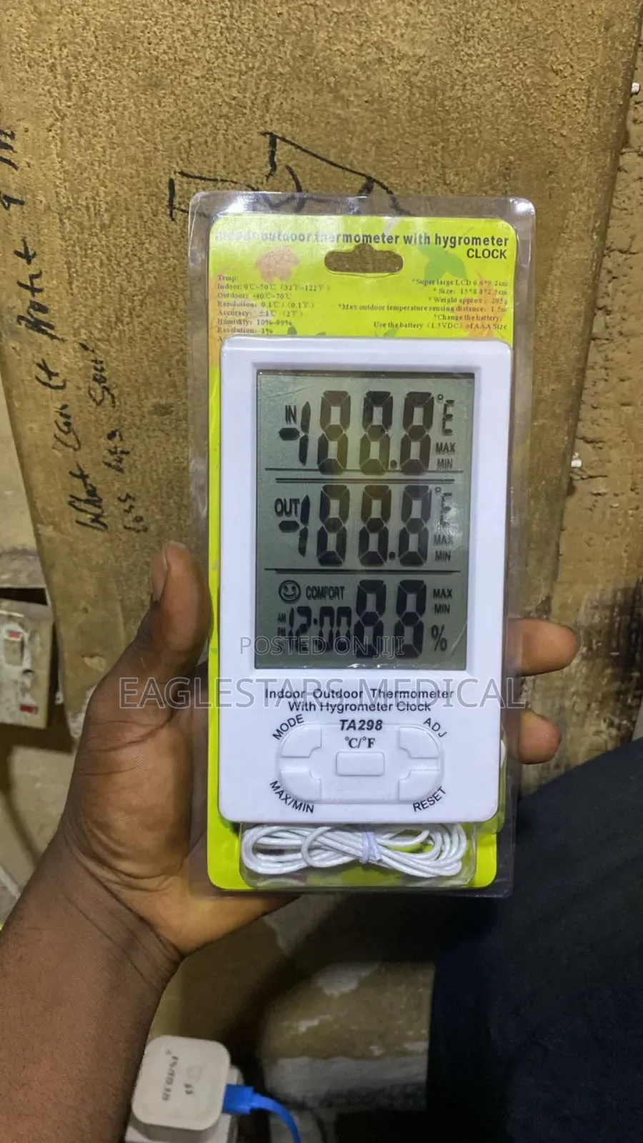 Fridge and Room Thermometer