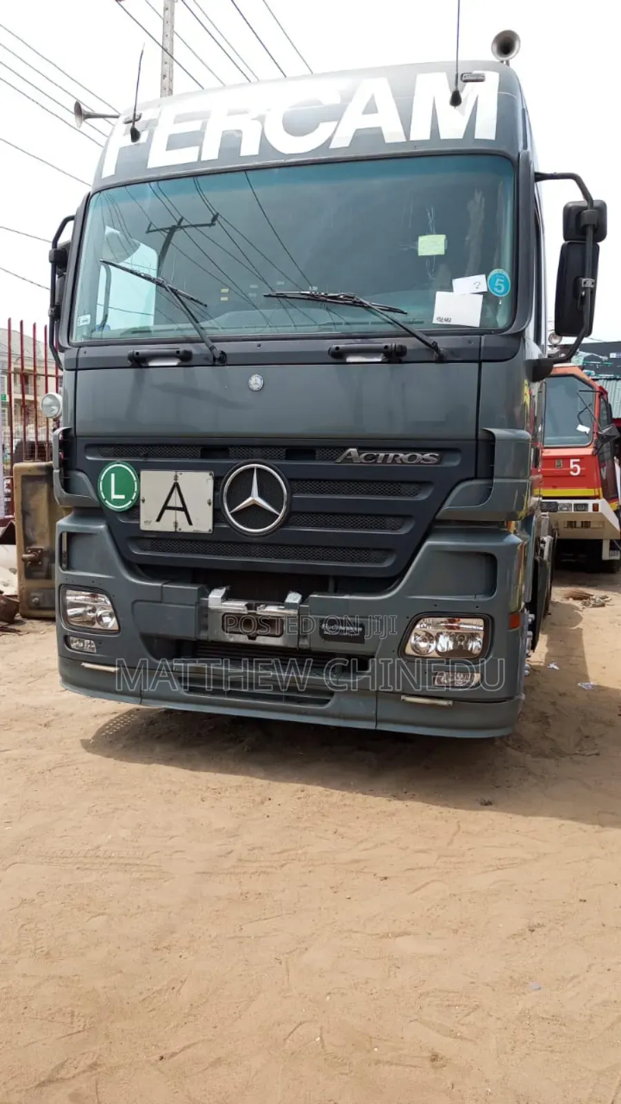Foreign Used Mercedes Benz Actros Trailer Head