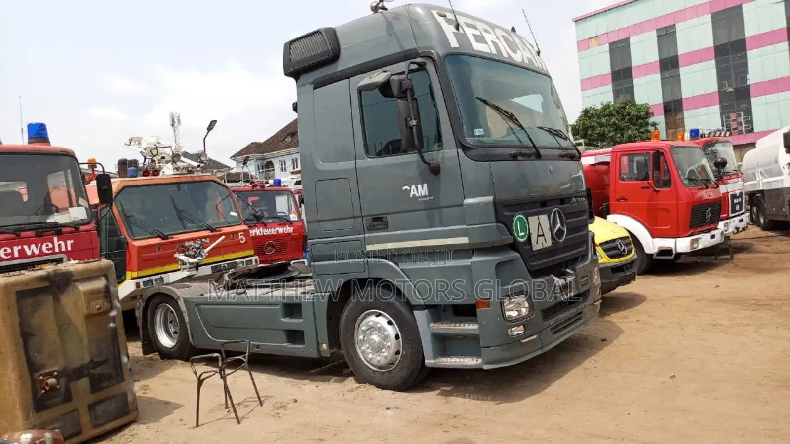Foreign Used Mercedes Benz Actros Trailer Head