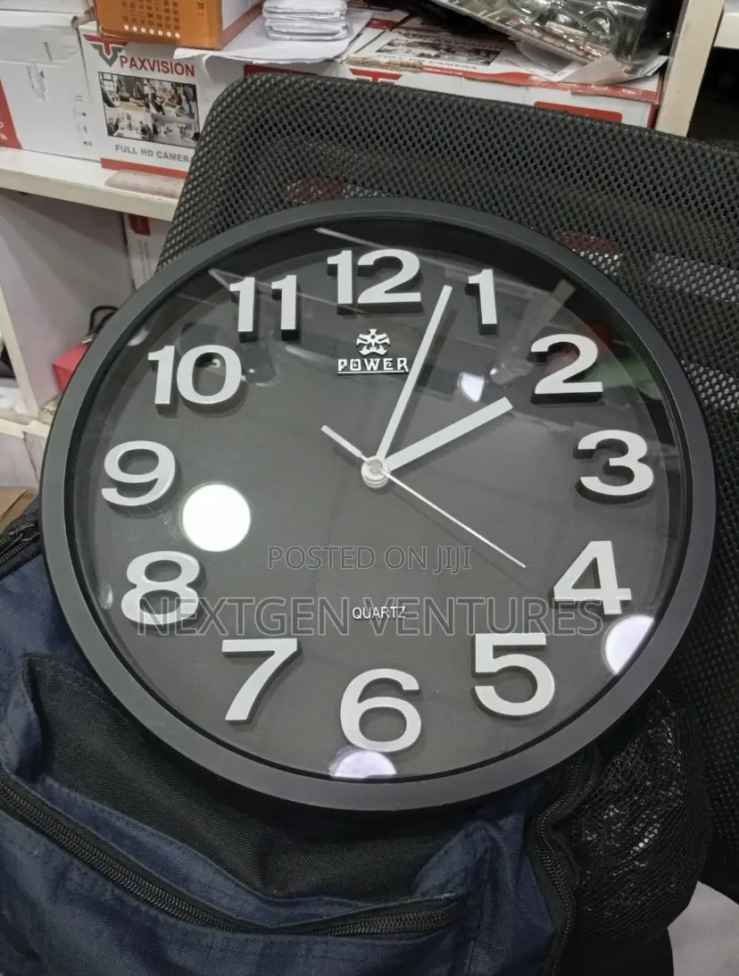 Wall Clock With Camera