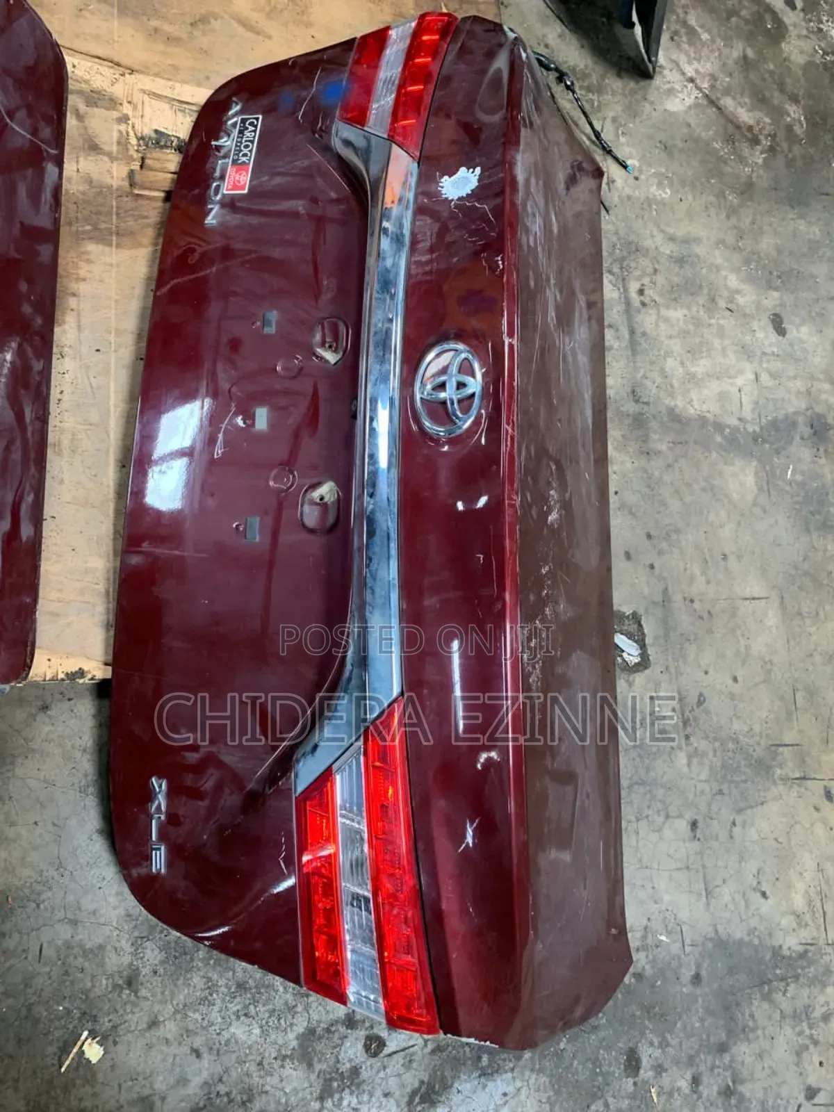 Toyota Avalon 2017 Model Complete Boot