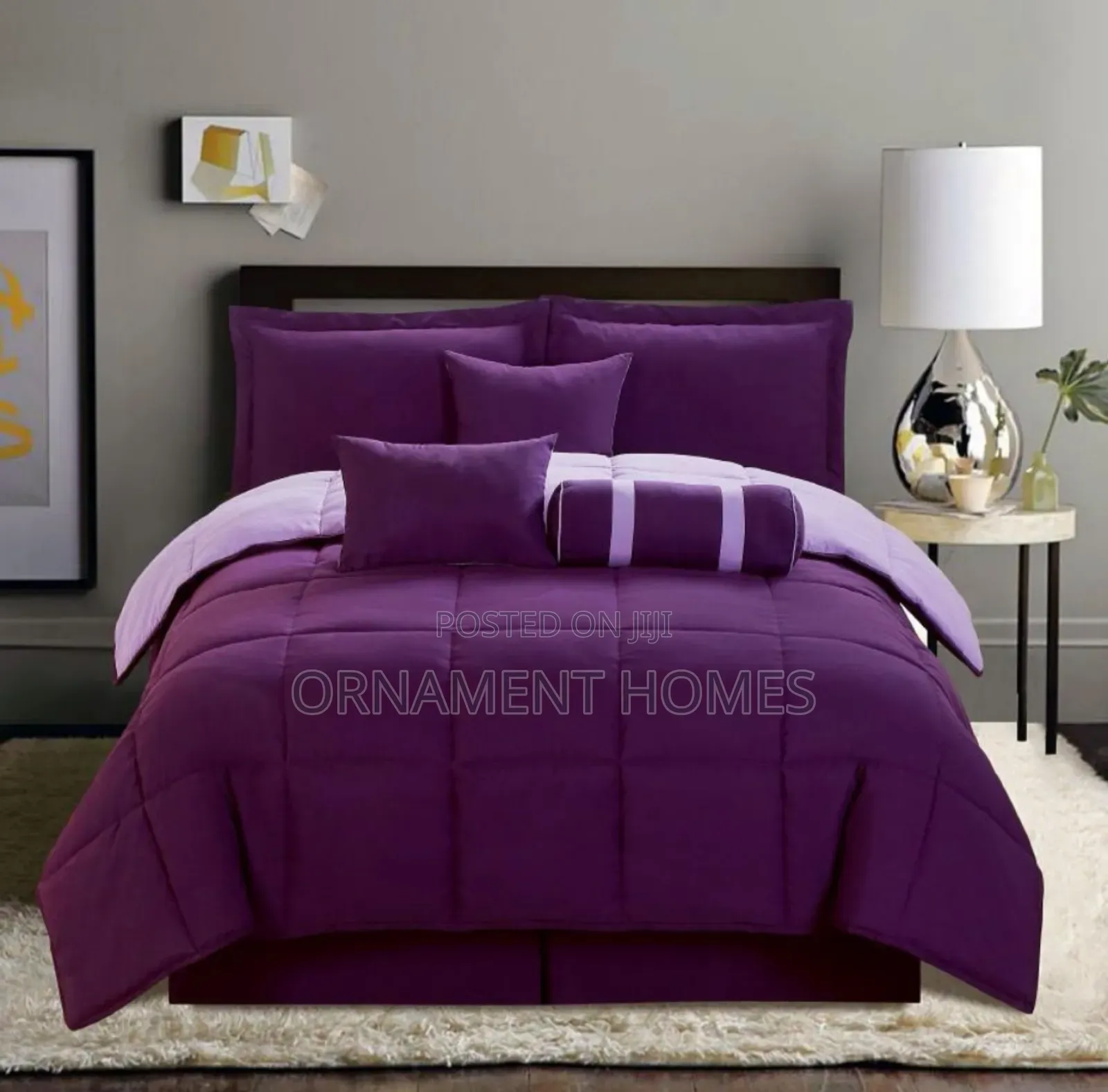Bedsheet Duvet and Pillowcases (Purple Land Special)