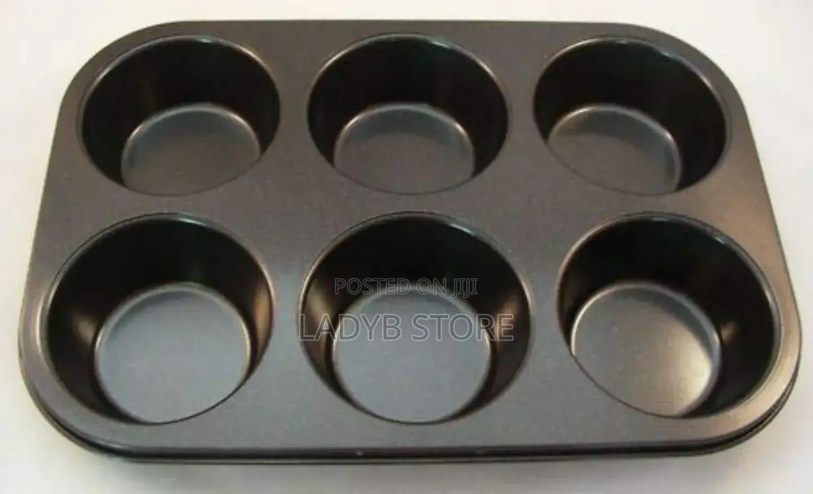 6 Holes Cup Cake Pan / Baking Pan