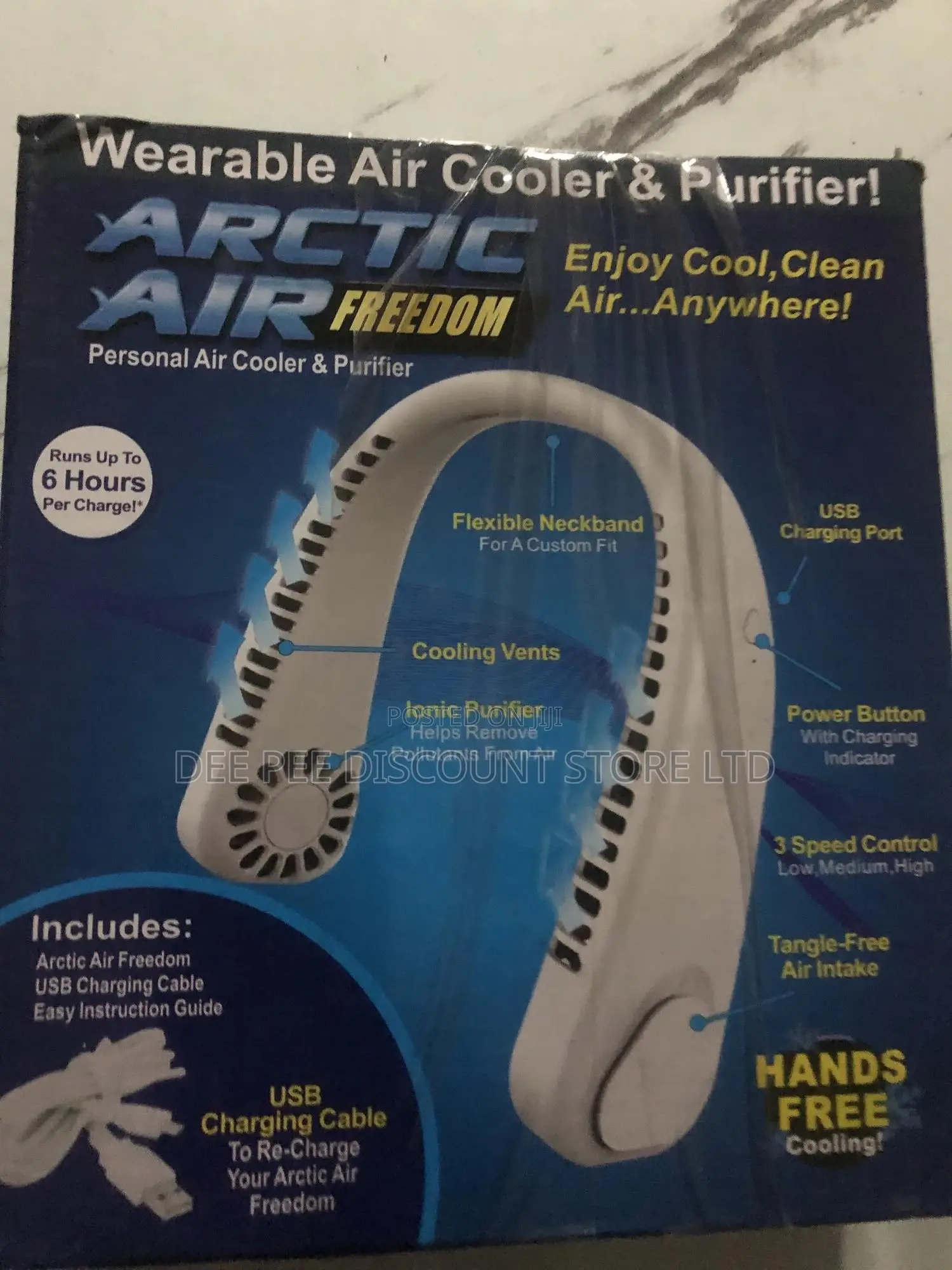 Rechargeable Hanging Neck Fan