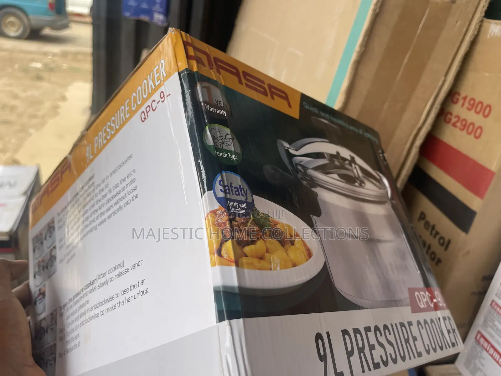 Gasa 9 LTRL Pressure Cooker QPC-9l
