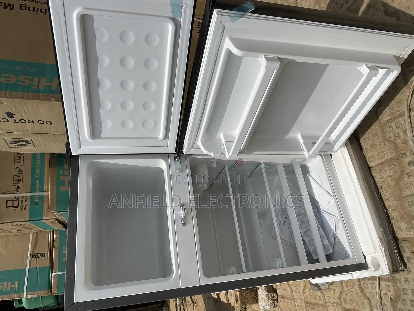 Skyrun Double Door 118 LTRS Fridge