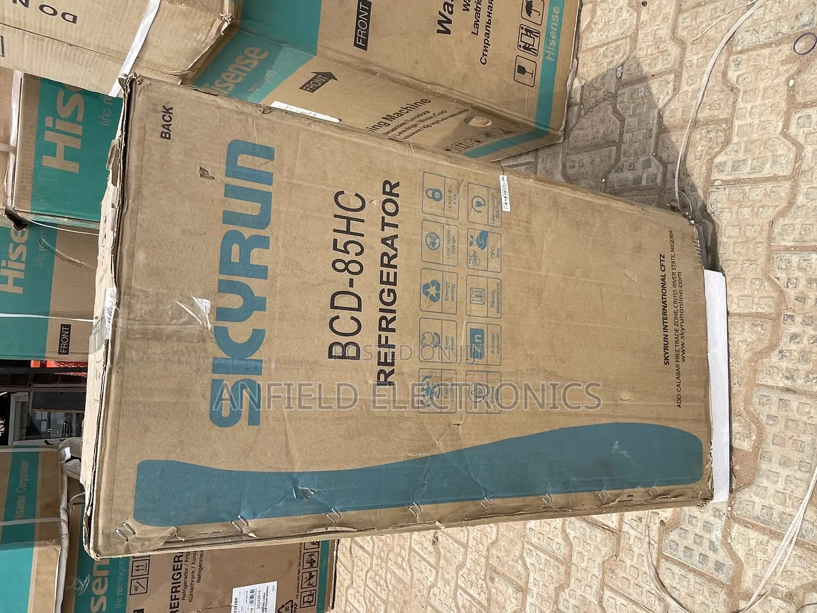 Skyrun Double Door 118 LTRS Fridge