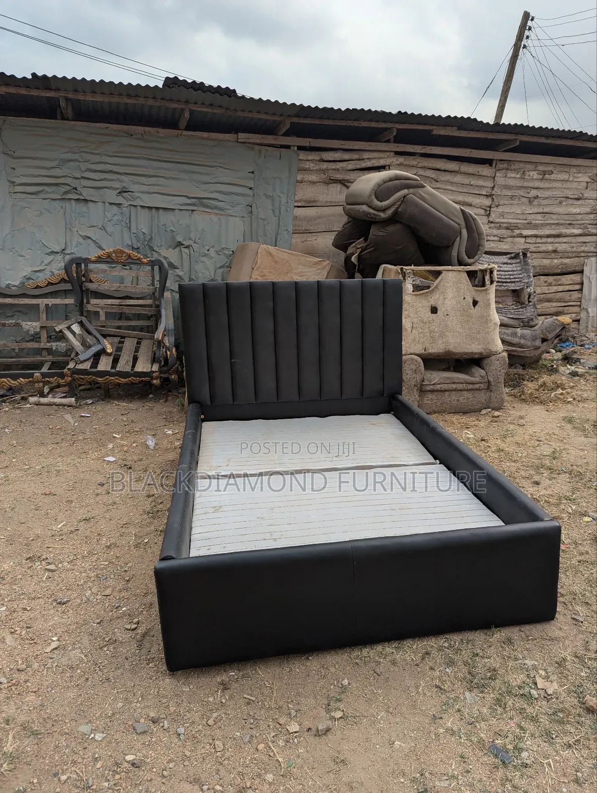 4and Half Bed Frame by Black Diamond Furniture