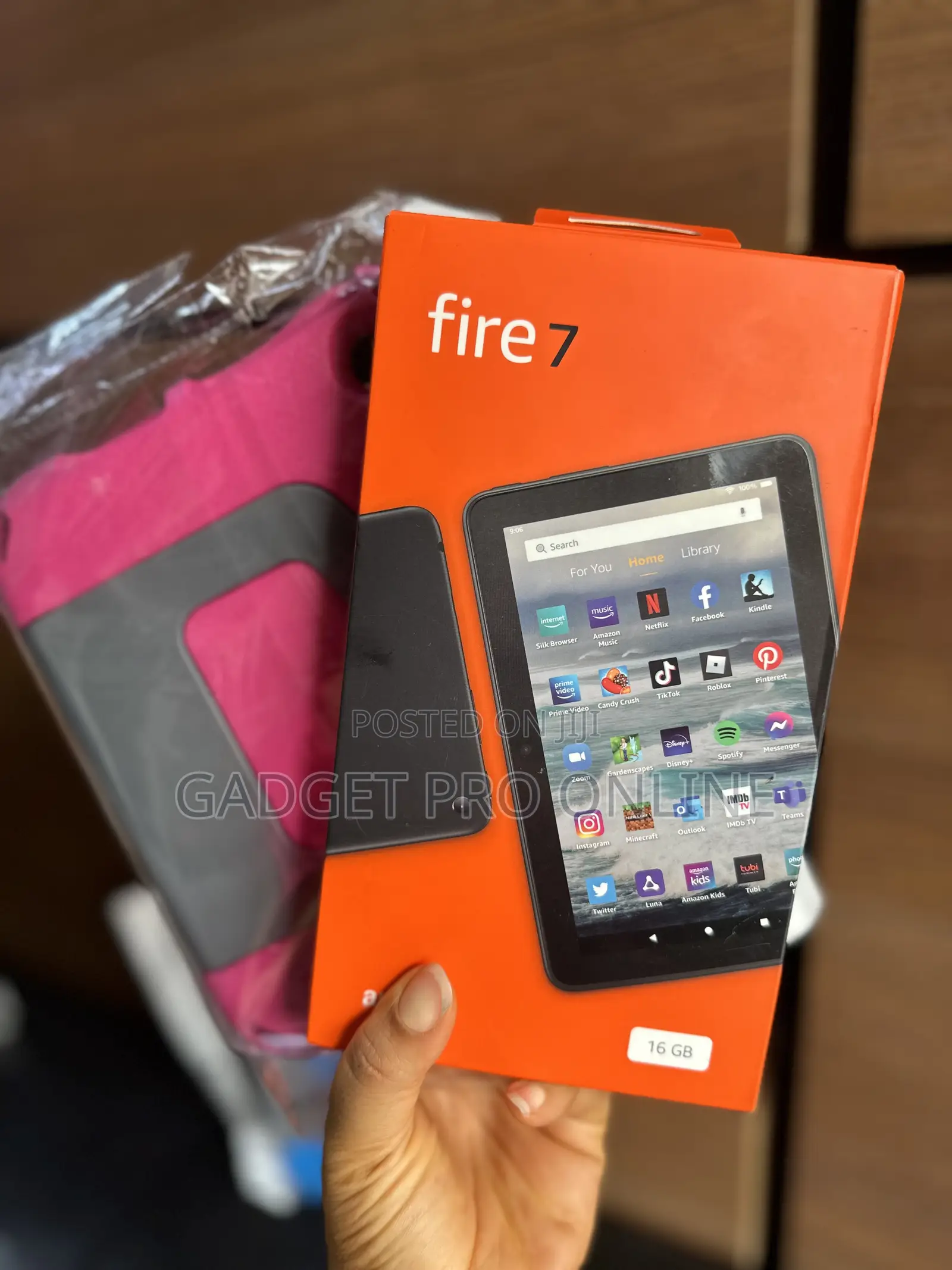 New Amazon Fire 7 16 GB Pink