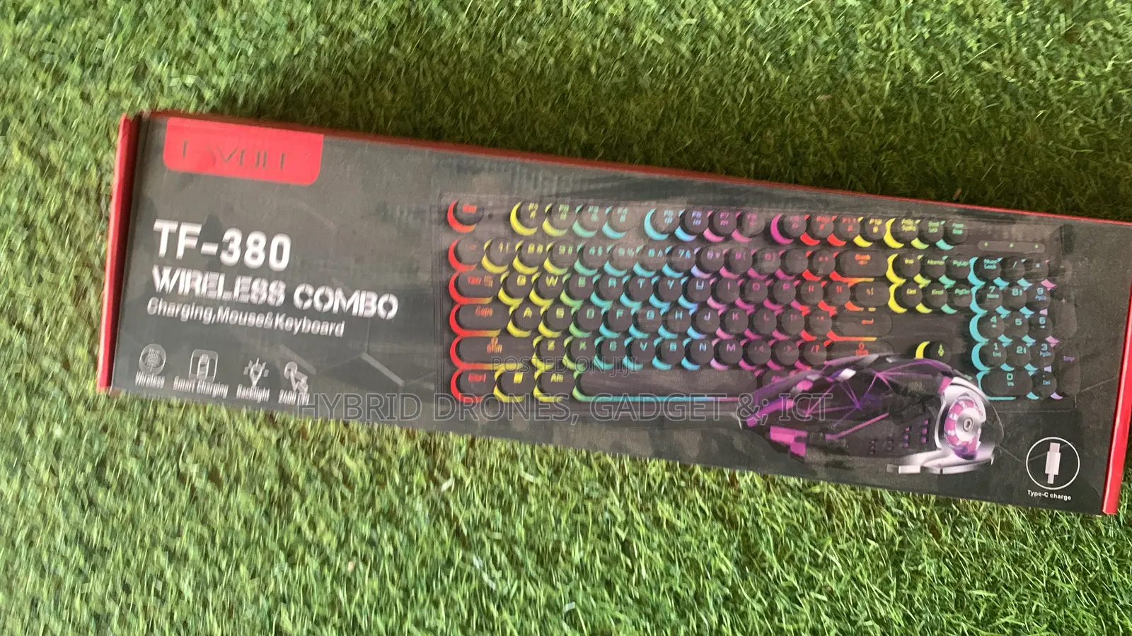 Tf 380 Wireles Gaming Keyboard for Desktop/Laptop