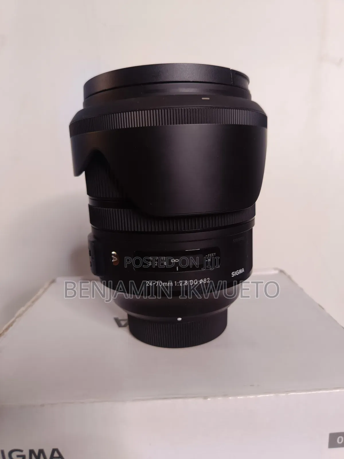 24-70mm Sigma Dg Art F2.8 (For Nikon) Open Box