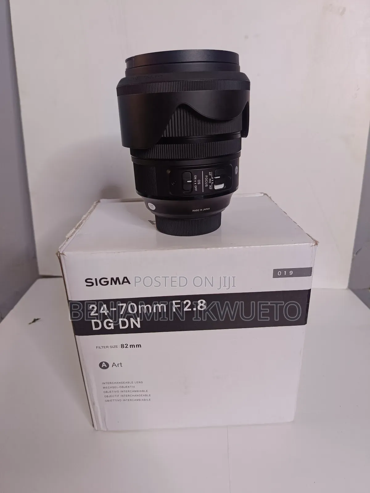 24-70mm Sigma Dg Art F2.8 (For Nikon) Open Box