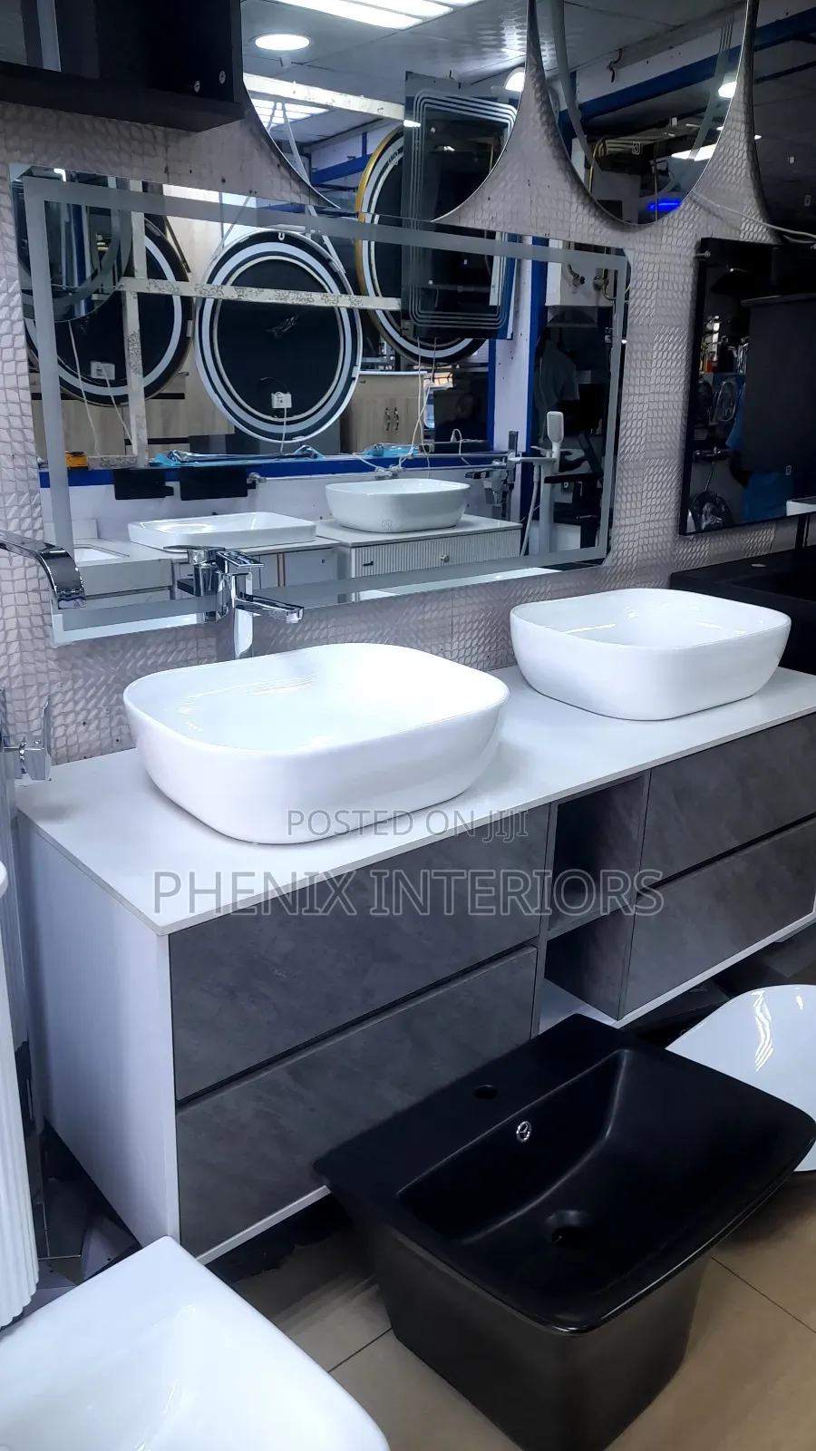 Bathroom Basin Cabinet With Counter Top