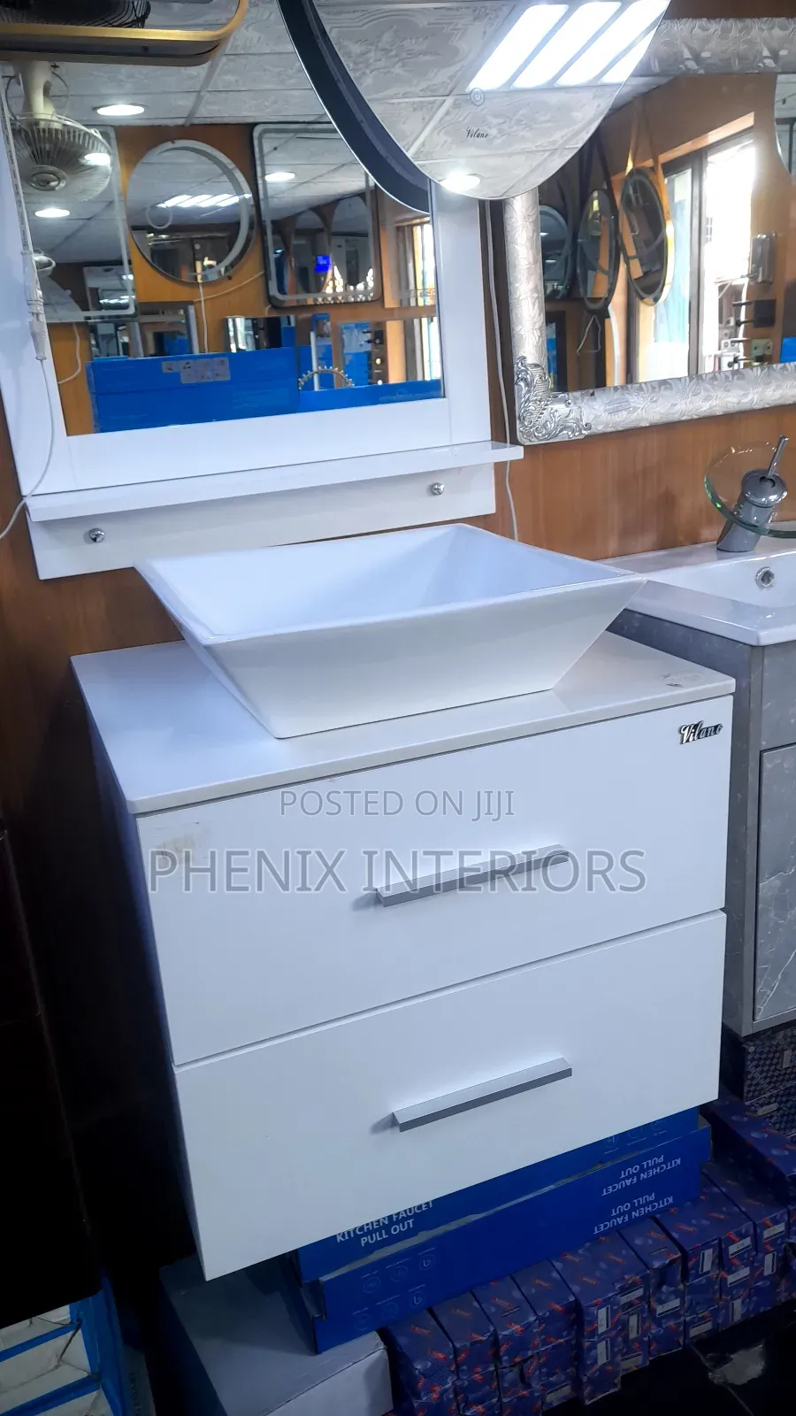 Bathroom Basin Cabinet With Counter Top