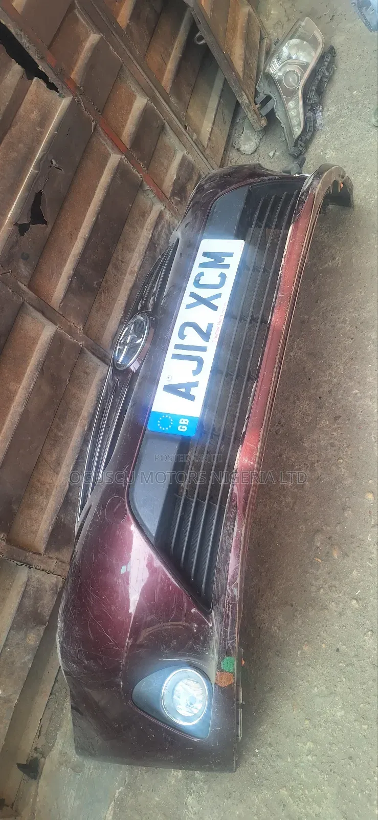 Complete Front Bumper Avensis 2012-2014