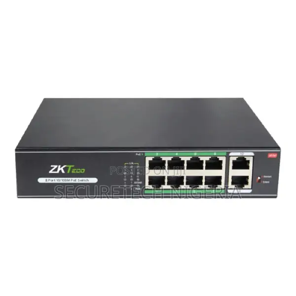 8 Ports 10/100mbps Poe Switch Peo82-120-C