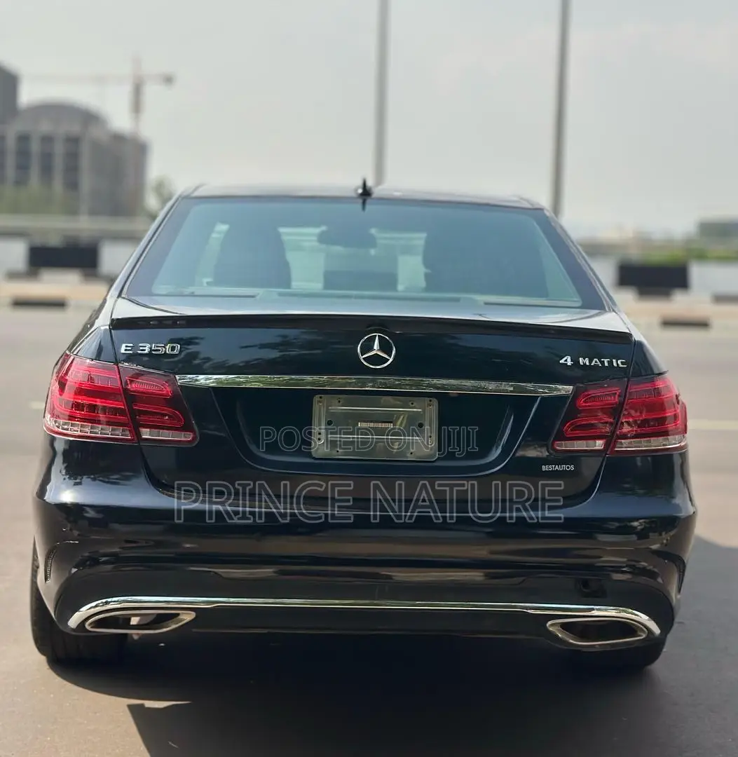 Mercedes-Benz E350 2012 Black