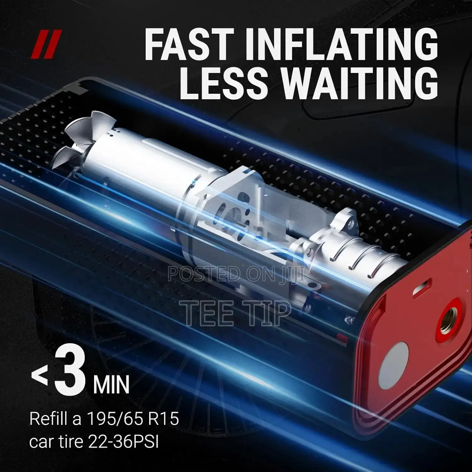Portable Digital Wireless Tire Inflator