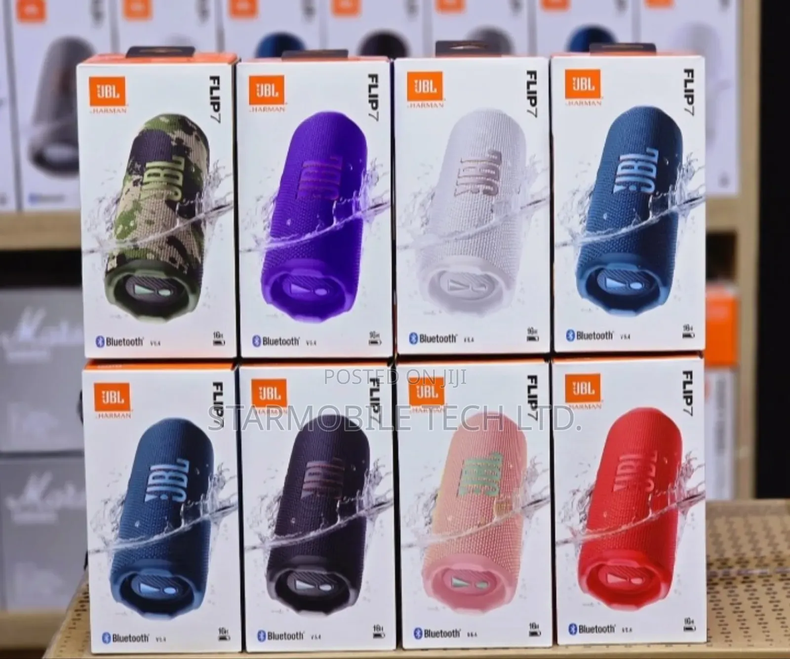 JBL Flip 7 Portable Bluetooth Speaker With Ai