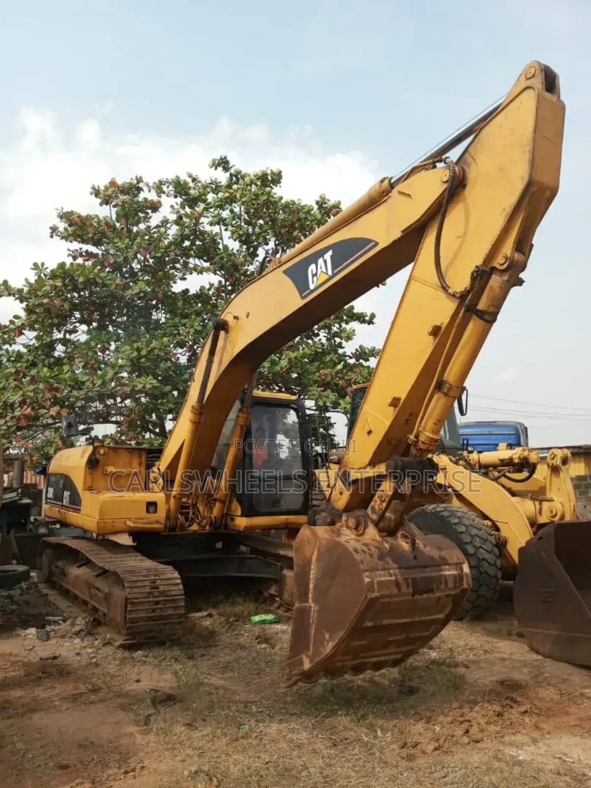 Fairly Nigerian Used Caterpillar Excavator 320cl