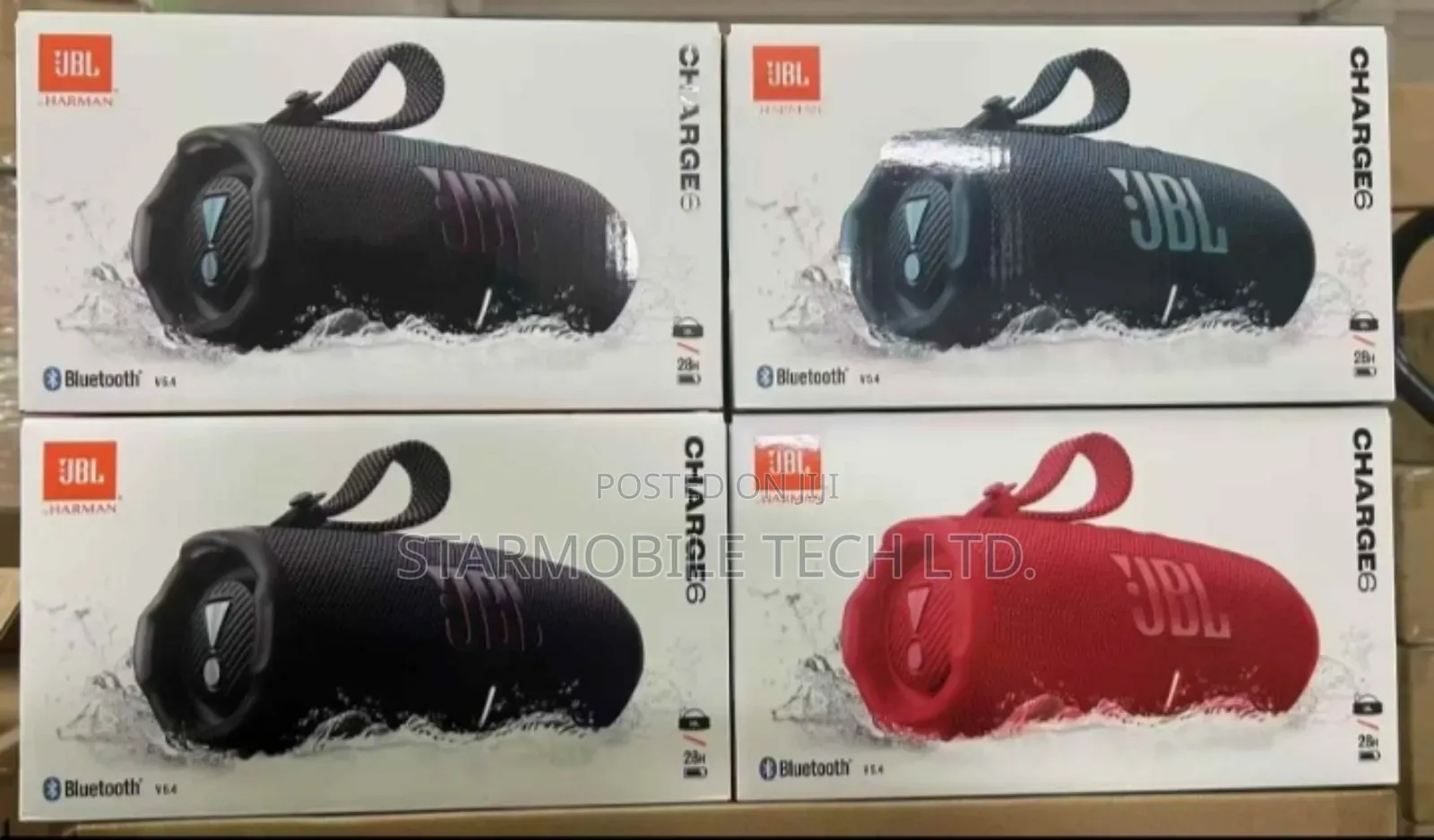 JBL Charge 6 Portable Bluetooth Speaker With Ai