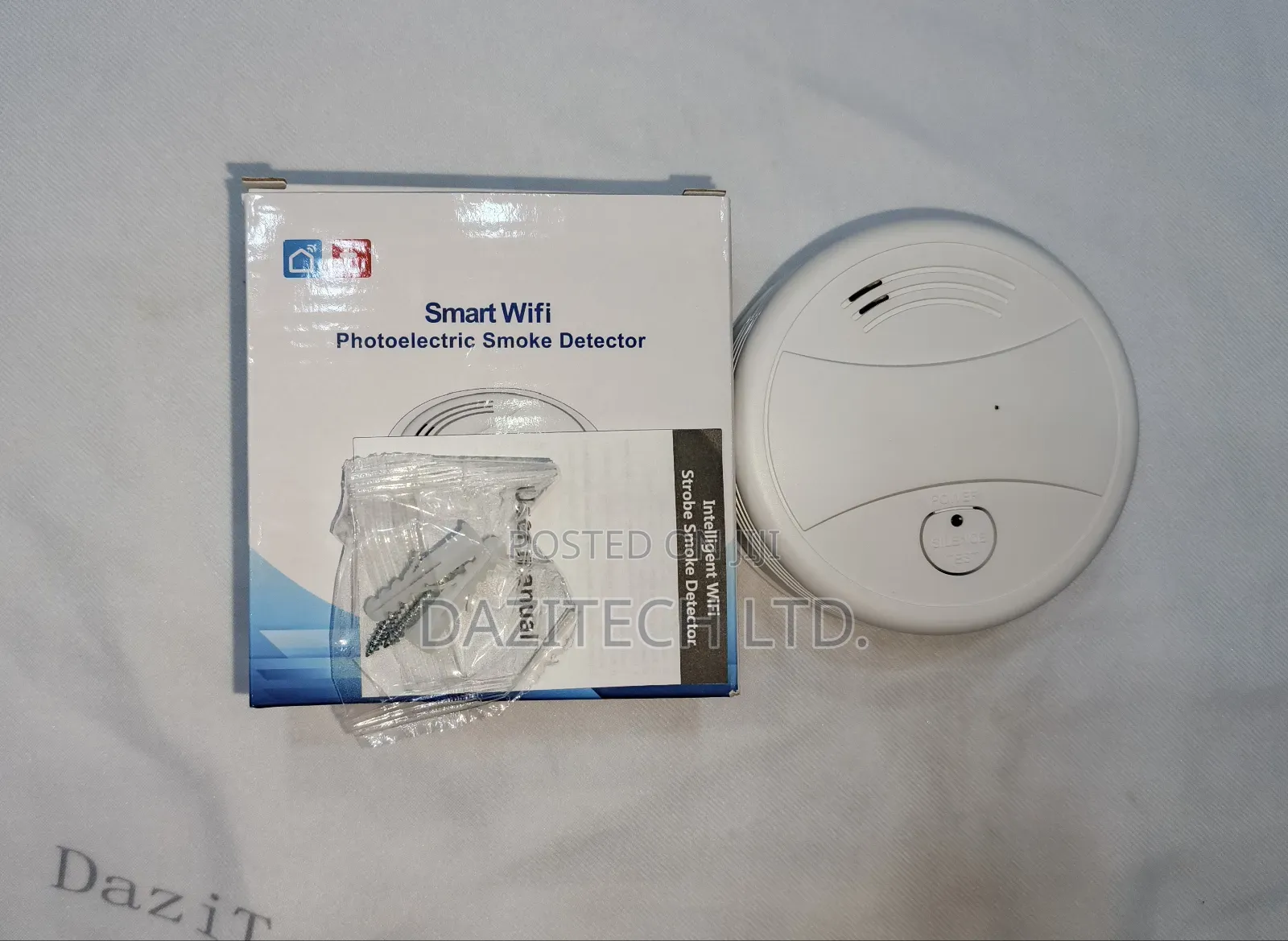 Smart Wifi Photoelectric Smoke Detector