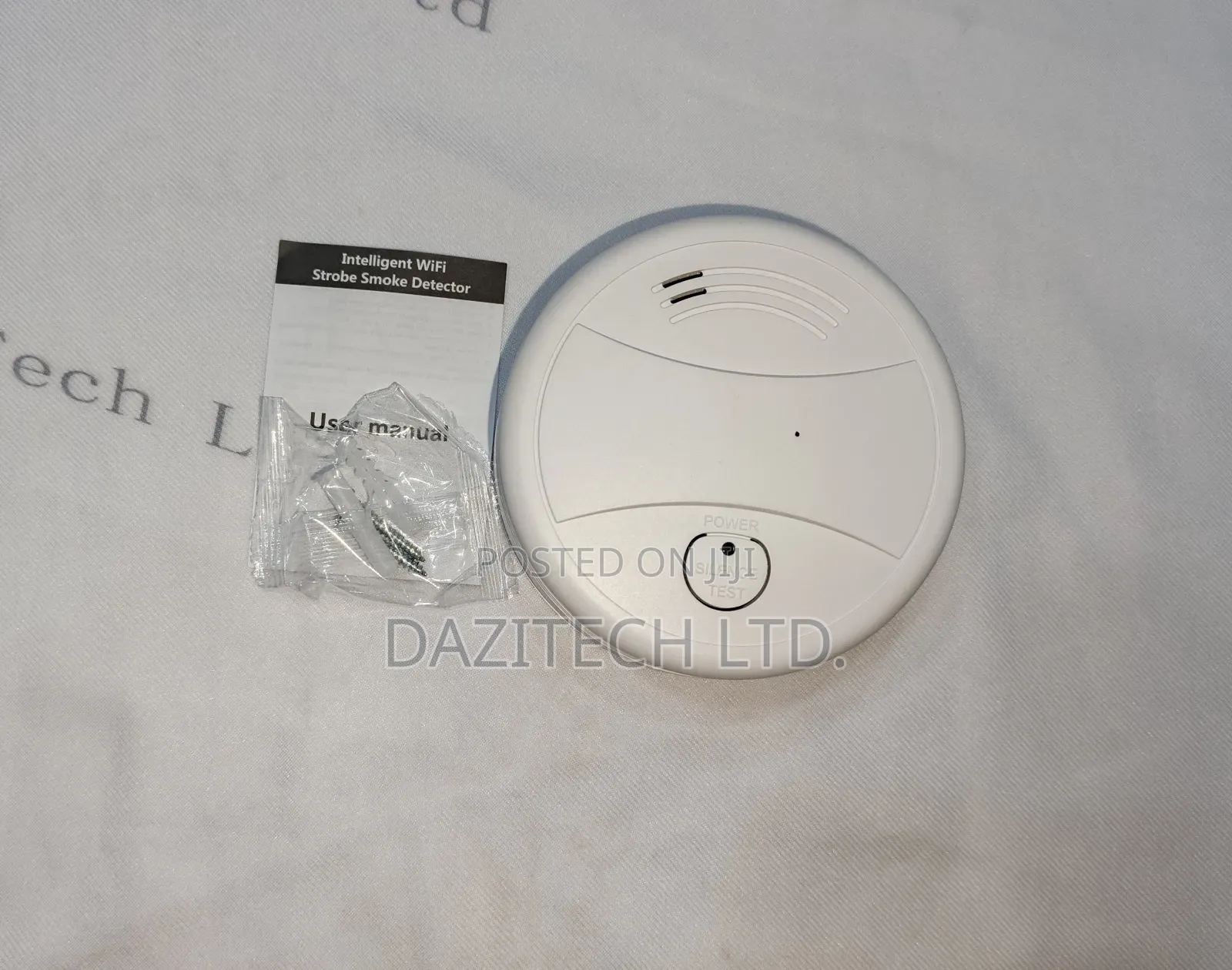 Smart Wifi Photoelectric Smoke Detector