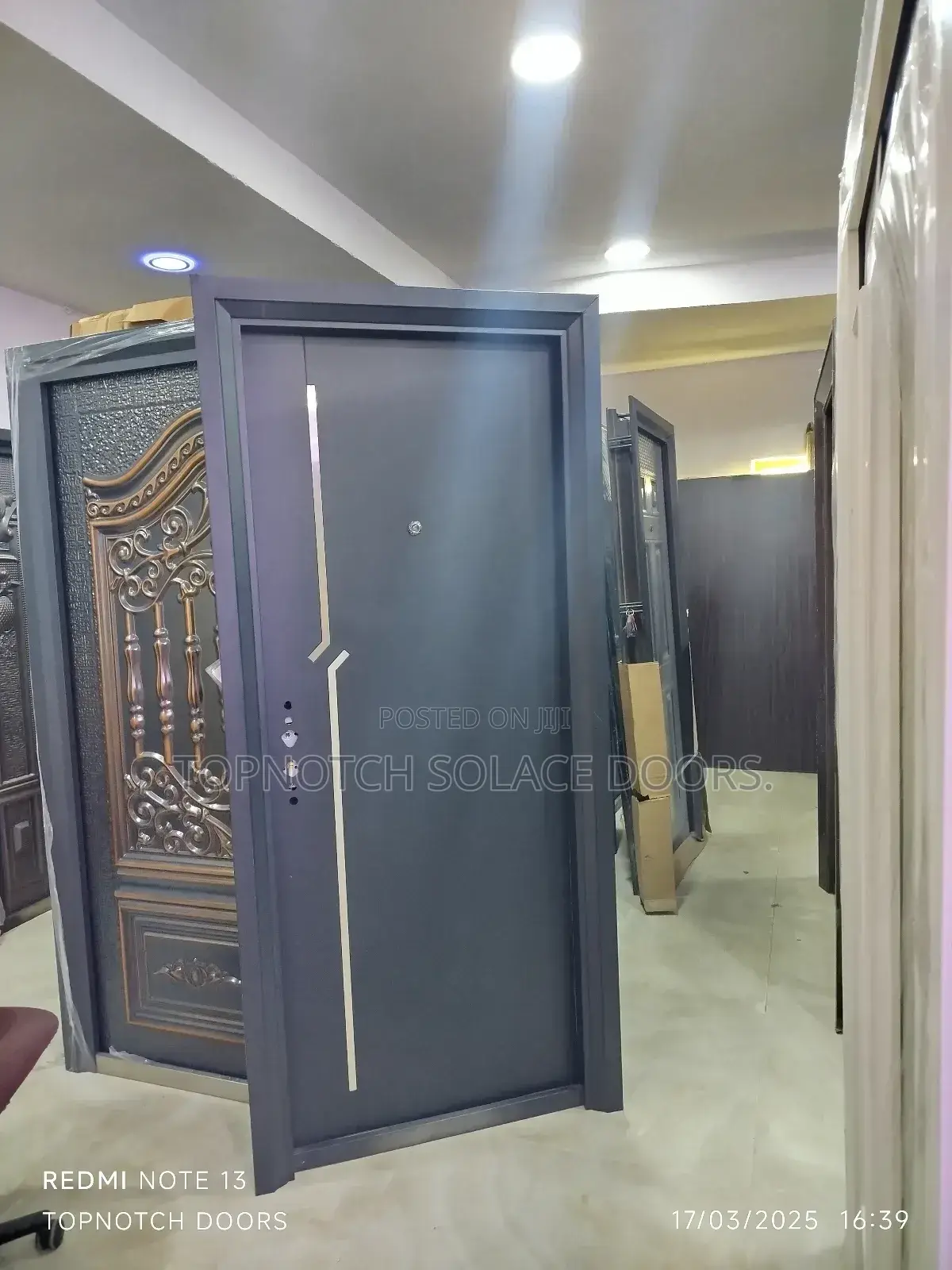3ft Top Galvanized Steel Door (Golden Diamond)