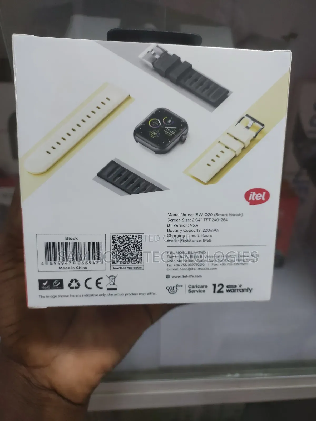 Itel Smart Watch Fit 020