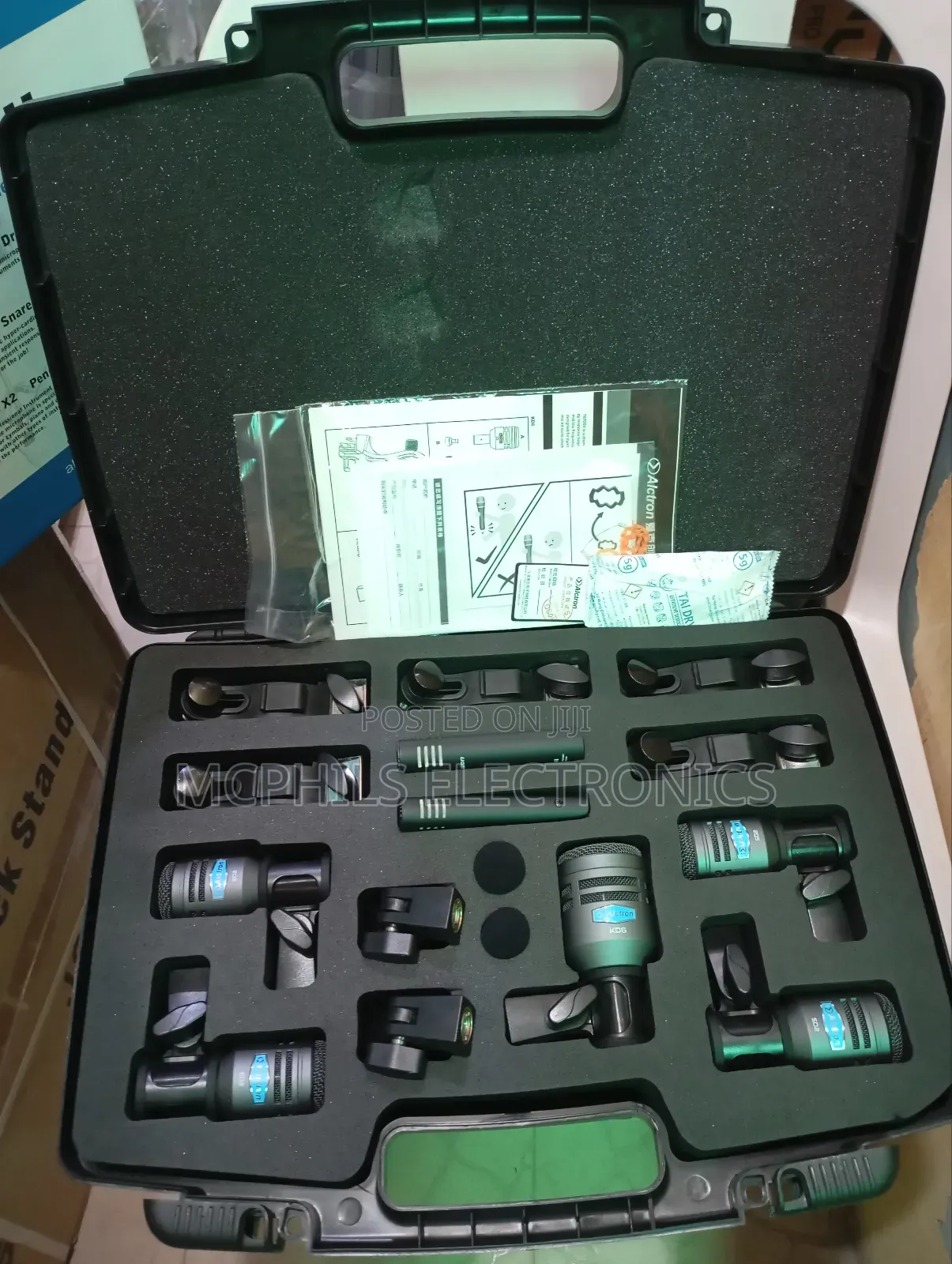 Alctron Professional 7pc Drum Mics Kit