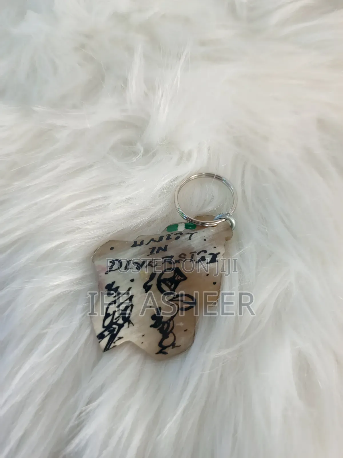 Map of Nigeria Key Holder