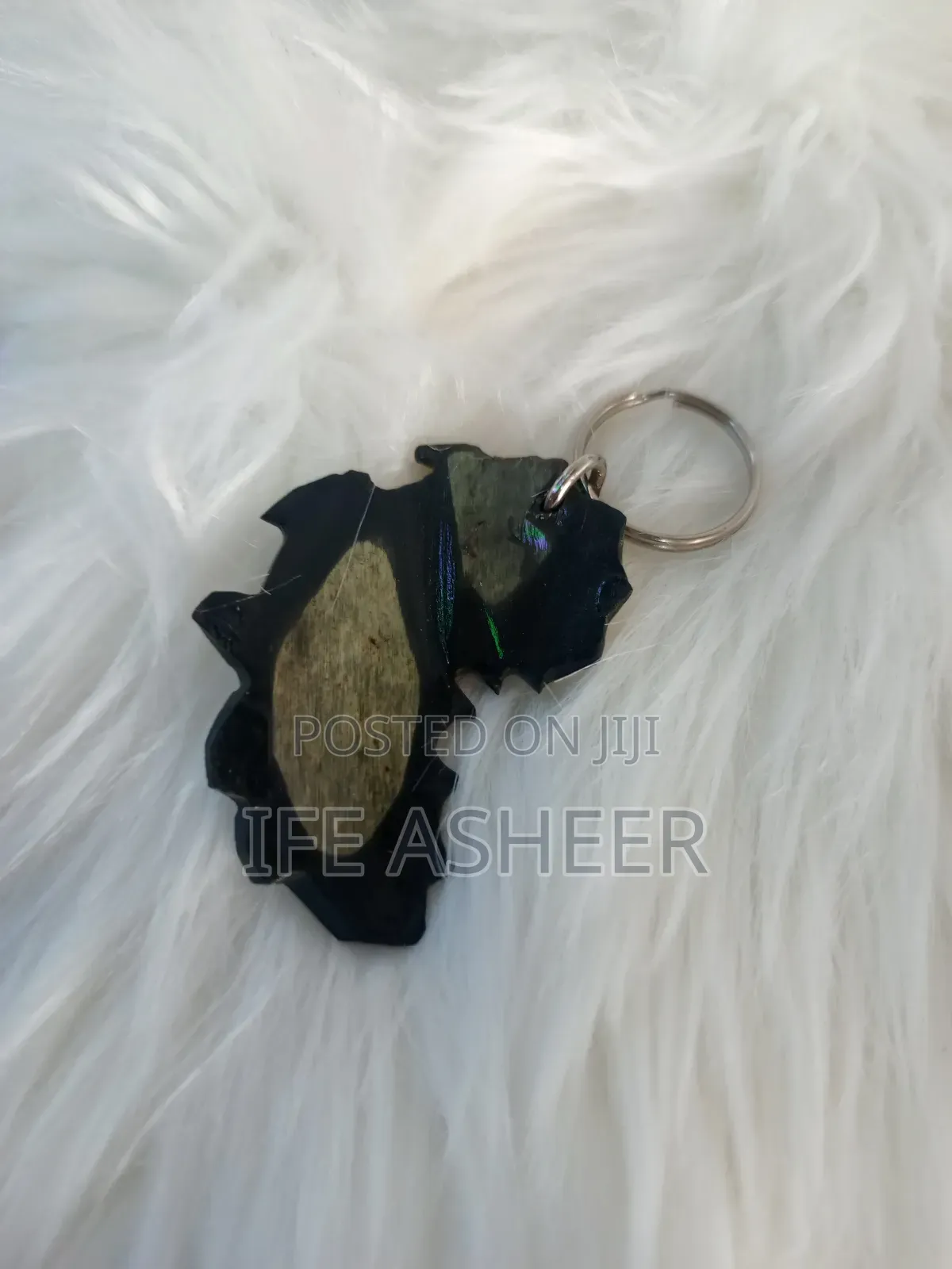 Map of Africa Key Holder