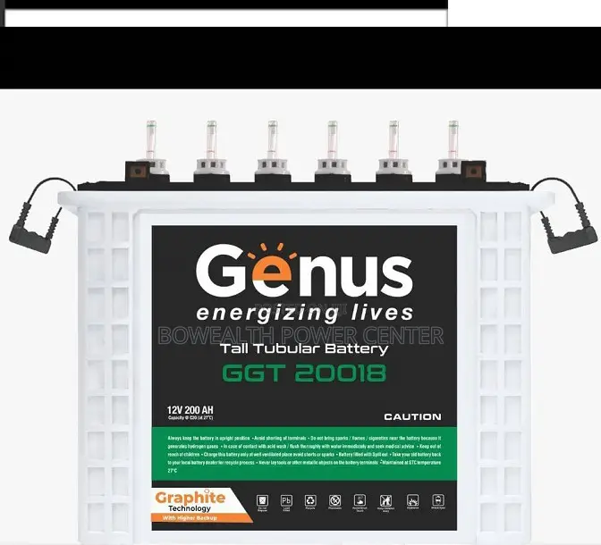 Genus Inverter Battery 200ah/12v