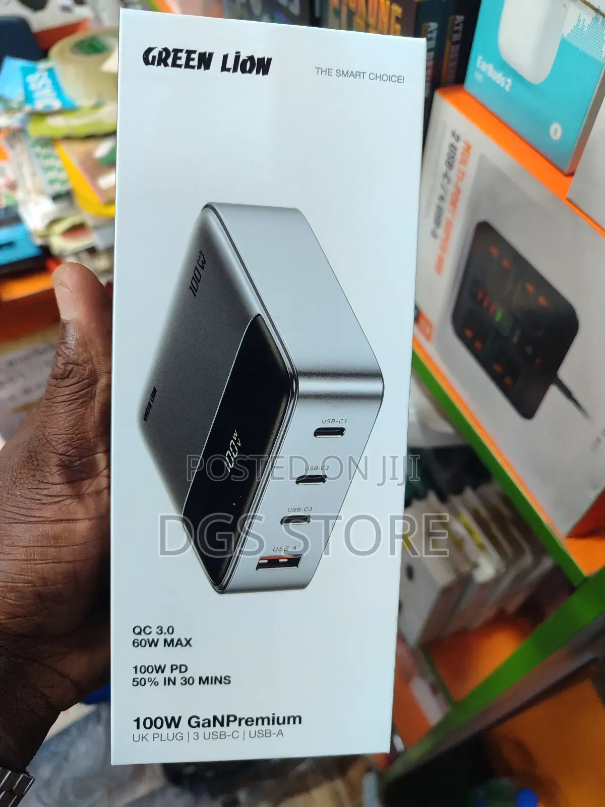 Green Lion 100w Gan Premium Charger
