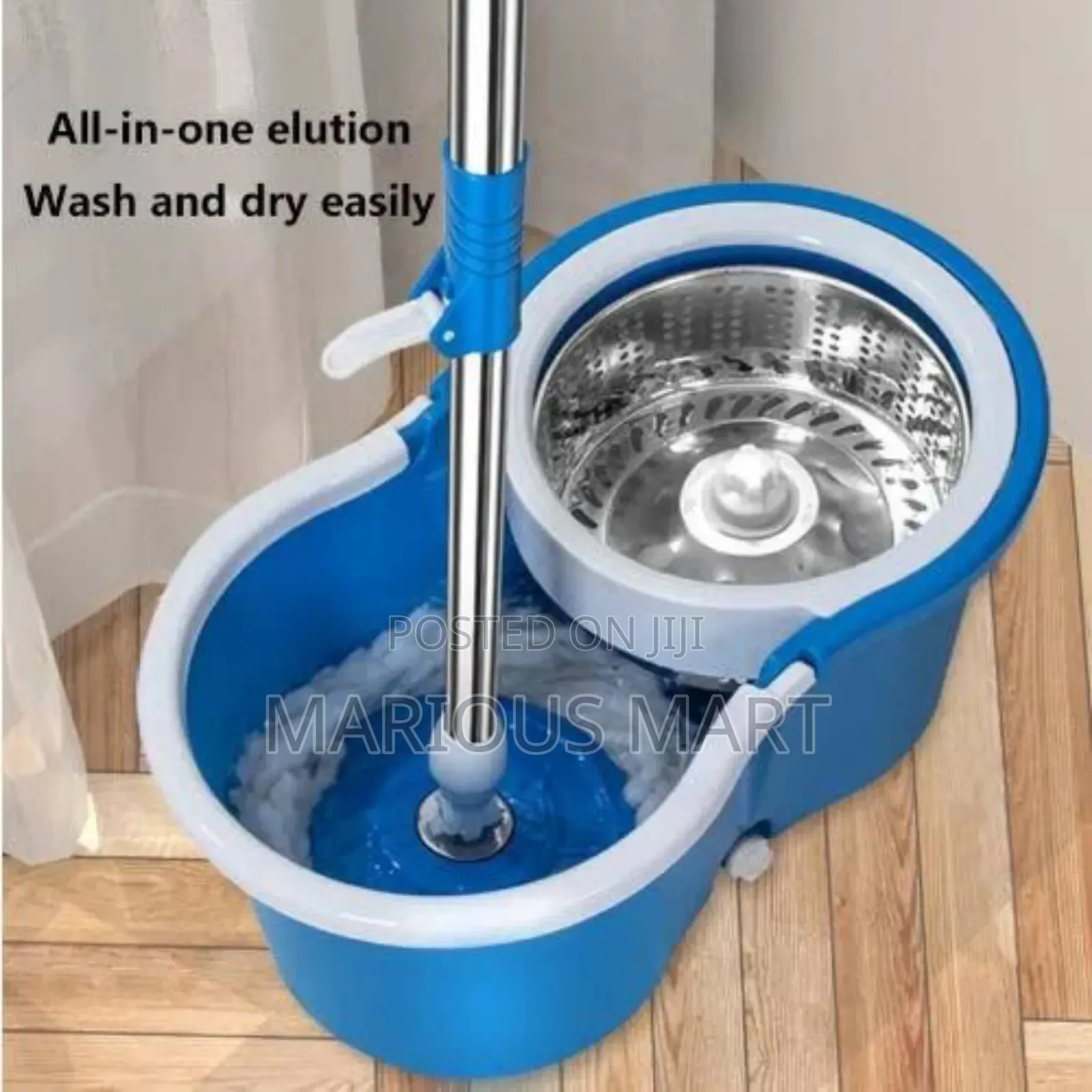 Microfiber Spinning Mop With Bucket