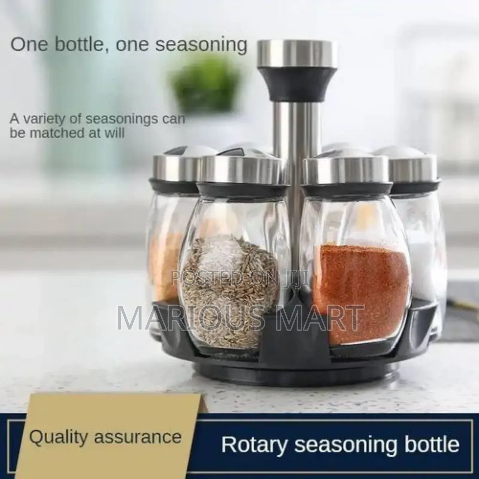 6 Pieces Spice Rack