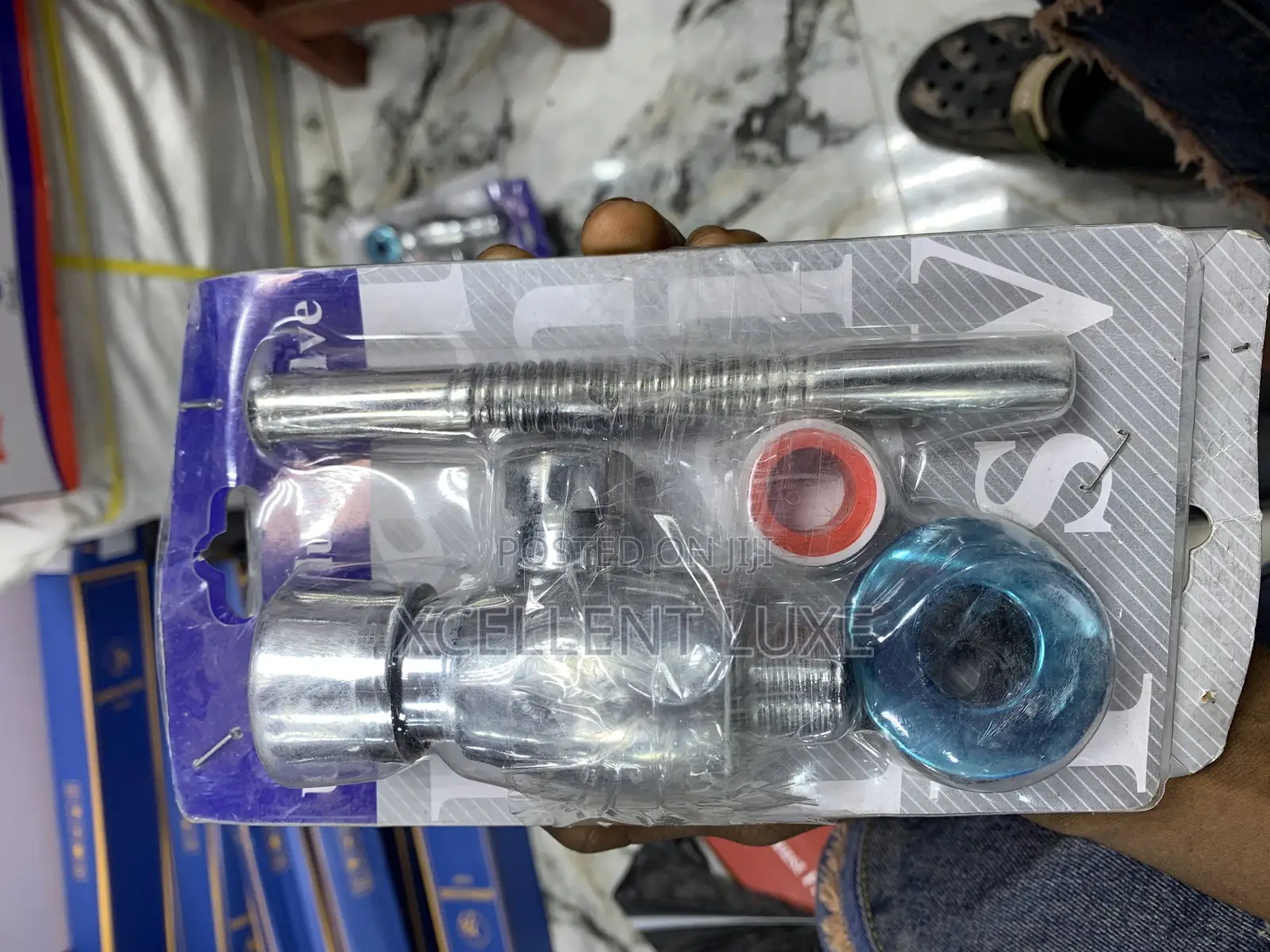 Original Chrome Urinal Bowl Tap