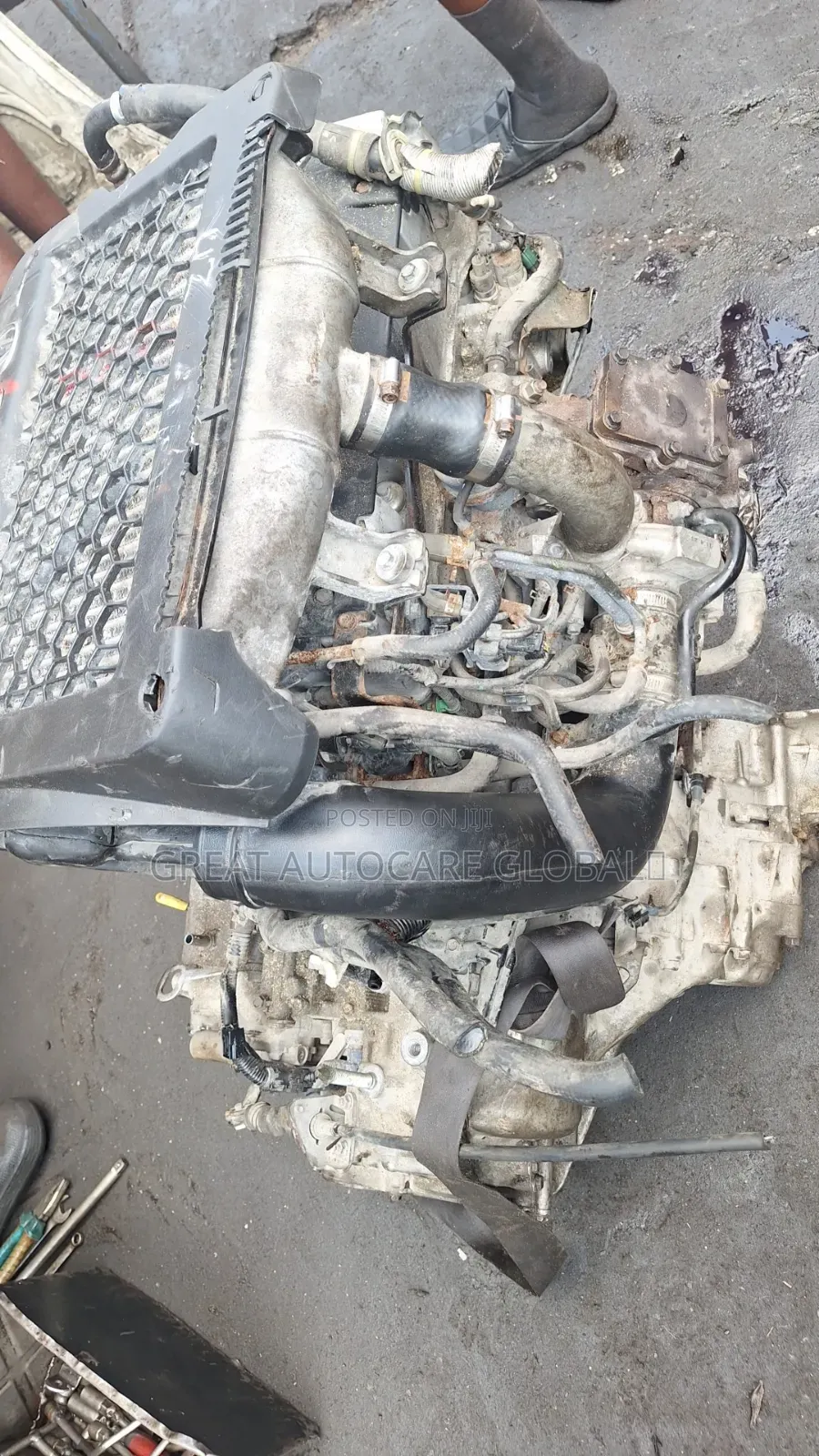 2007-010 Acura RDX Complete Engine and Gearbox With Turbo