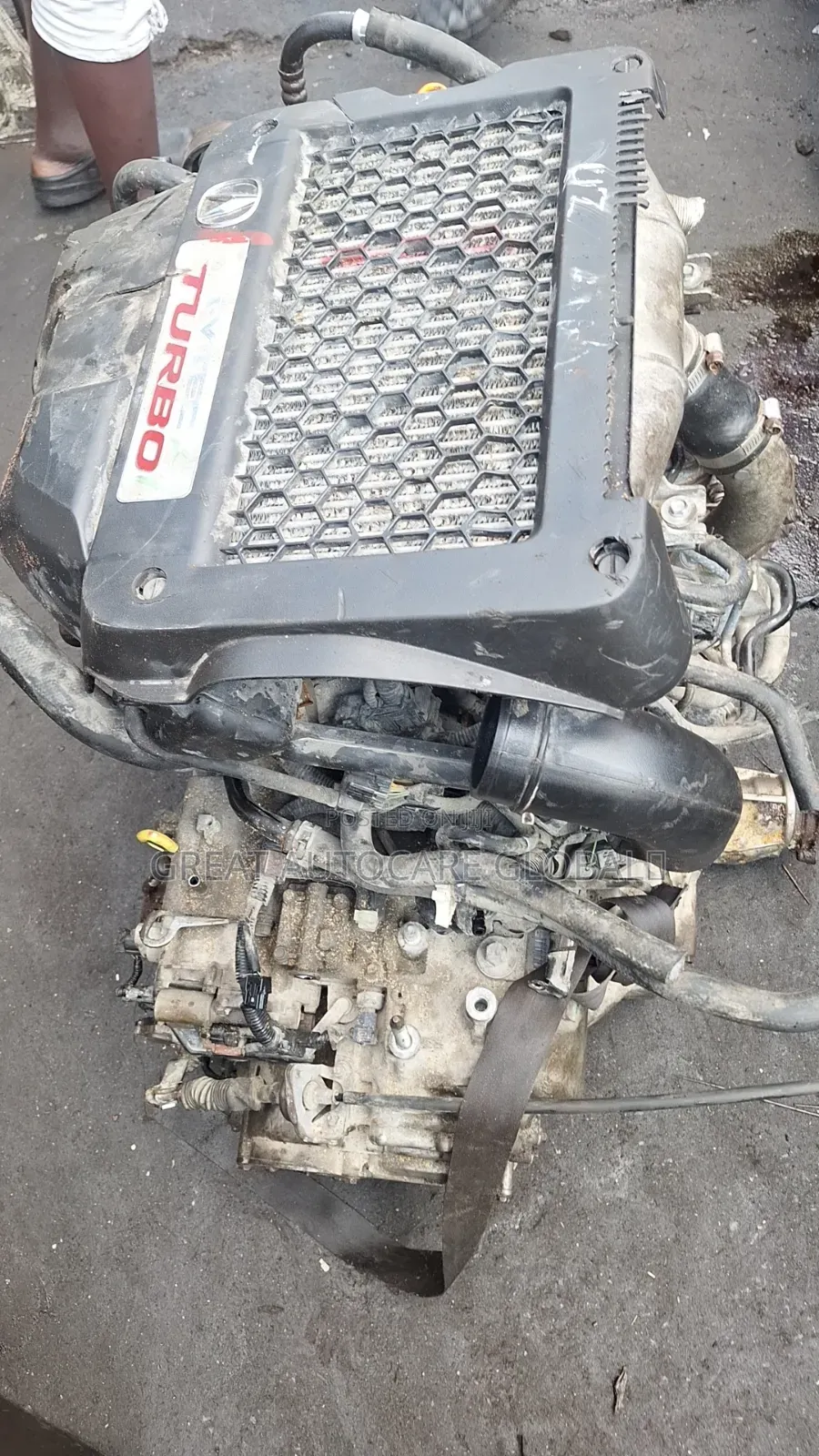 2007-010 Acura RDX Complete Engine and Gearbox With Turbo