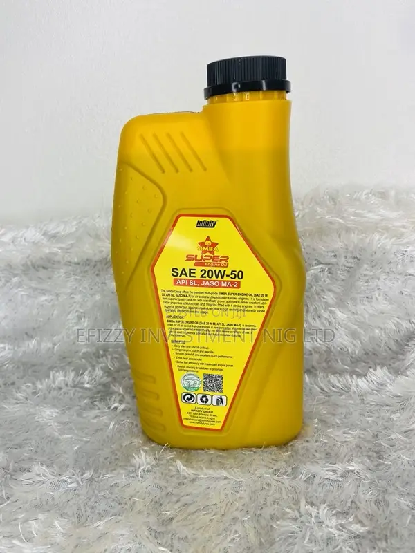 Simba Super Motorcycle Engine Oil Sae -20w-50 (Sku: Efy002)