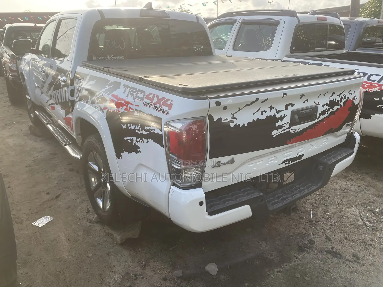 Toyota Tacoma Limited 2018 White