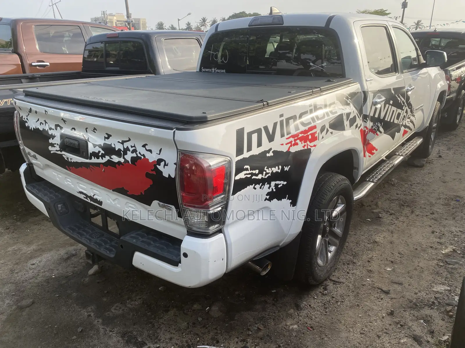 Toyota Tacoma Limited 2018 White