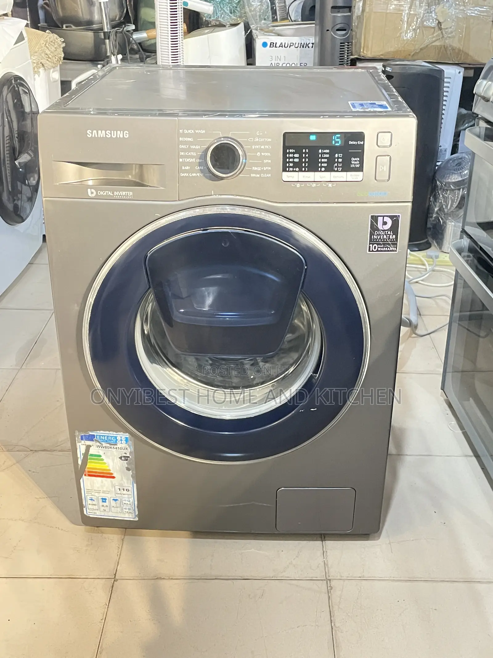 8kg Hard Wash Digital Inverter Washing Machine