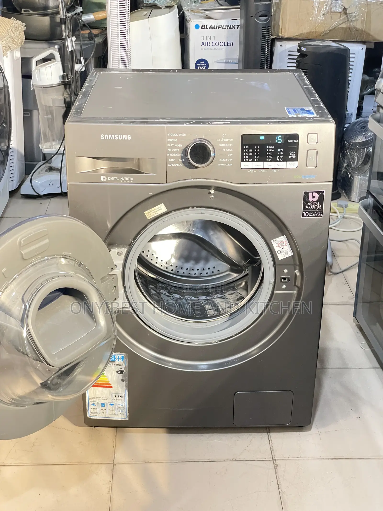 8kg Hard Wash Digital Inverter Washing Machine
