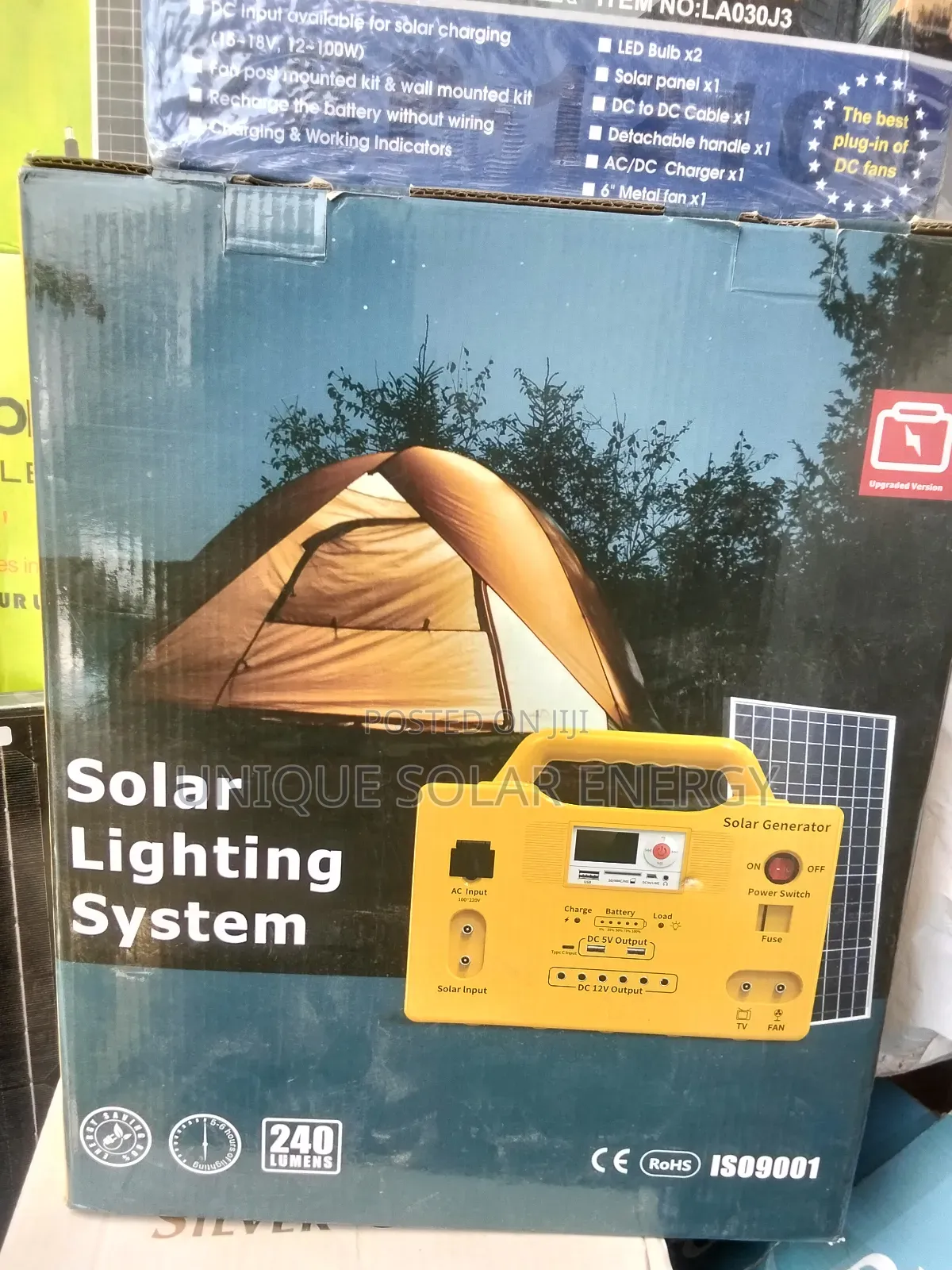 Solar Lighting System 240 Lumen