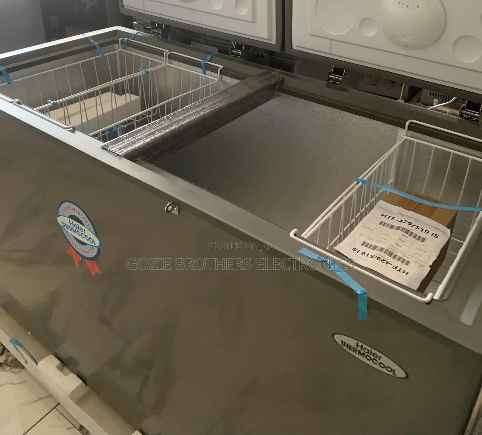 Haier Thermocool Inverter Chest Freezer 429 Liters Silver