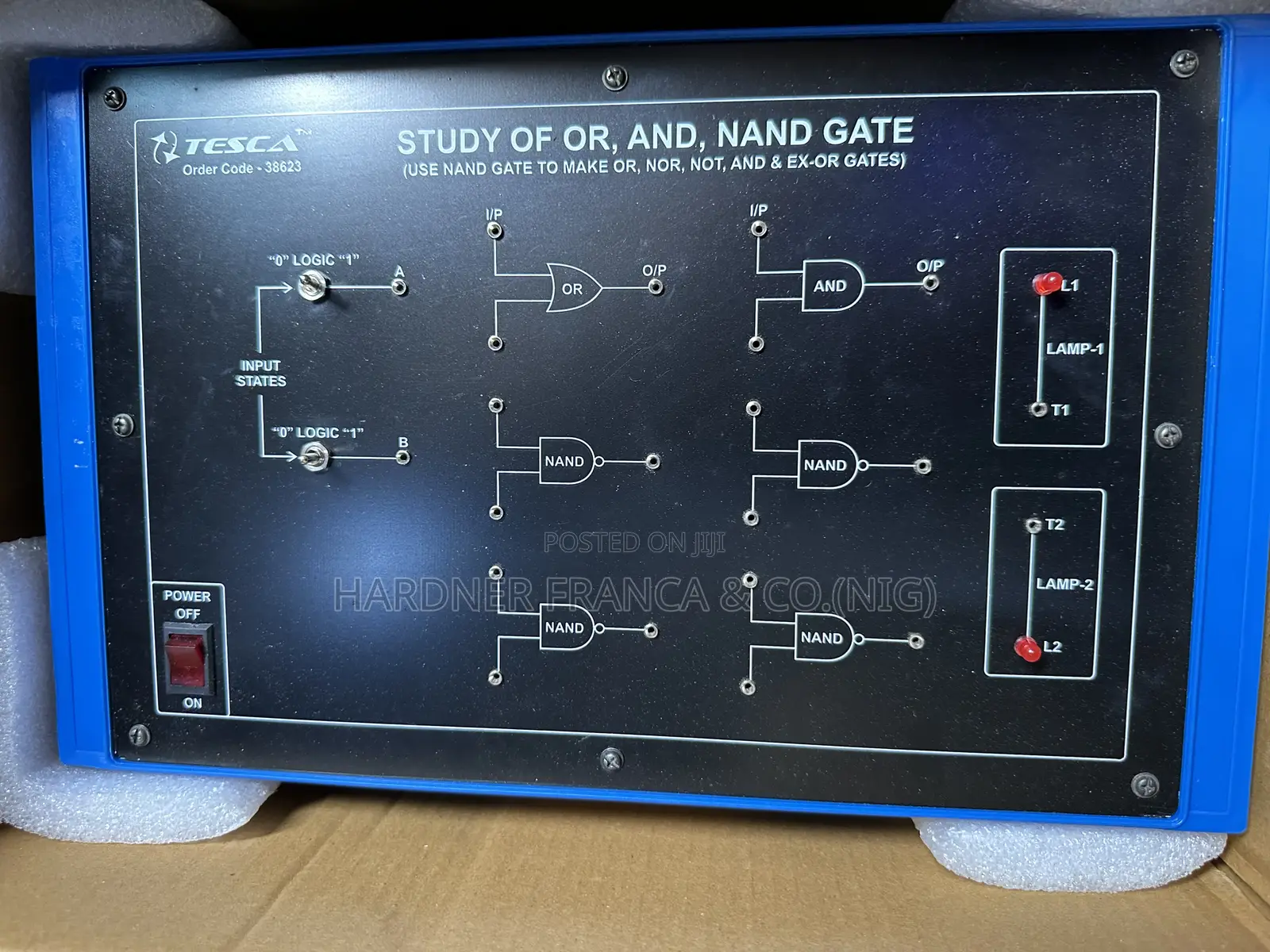 Study of Or, And, Nand Gate Trainer