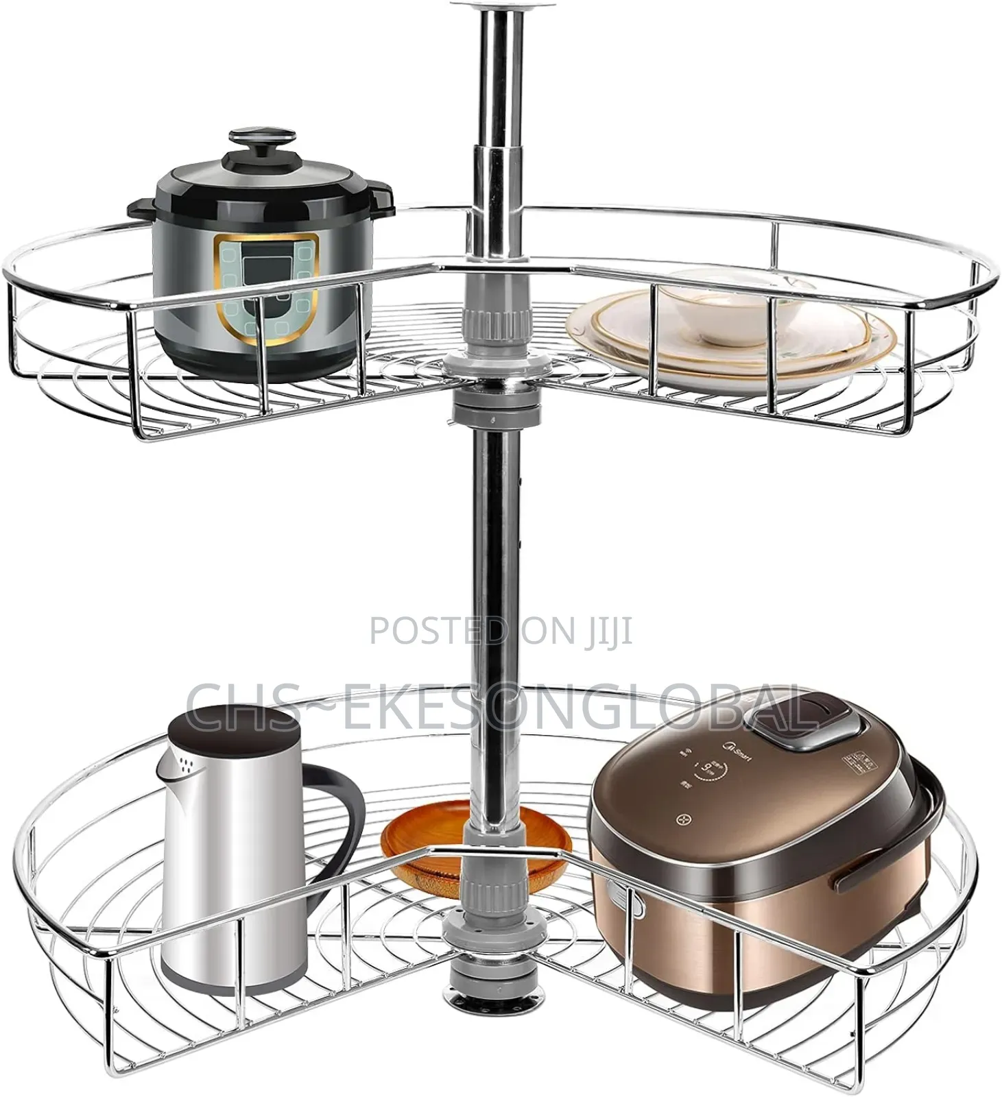 Turnabe Corner Basket a Storage Solution for Kitchen