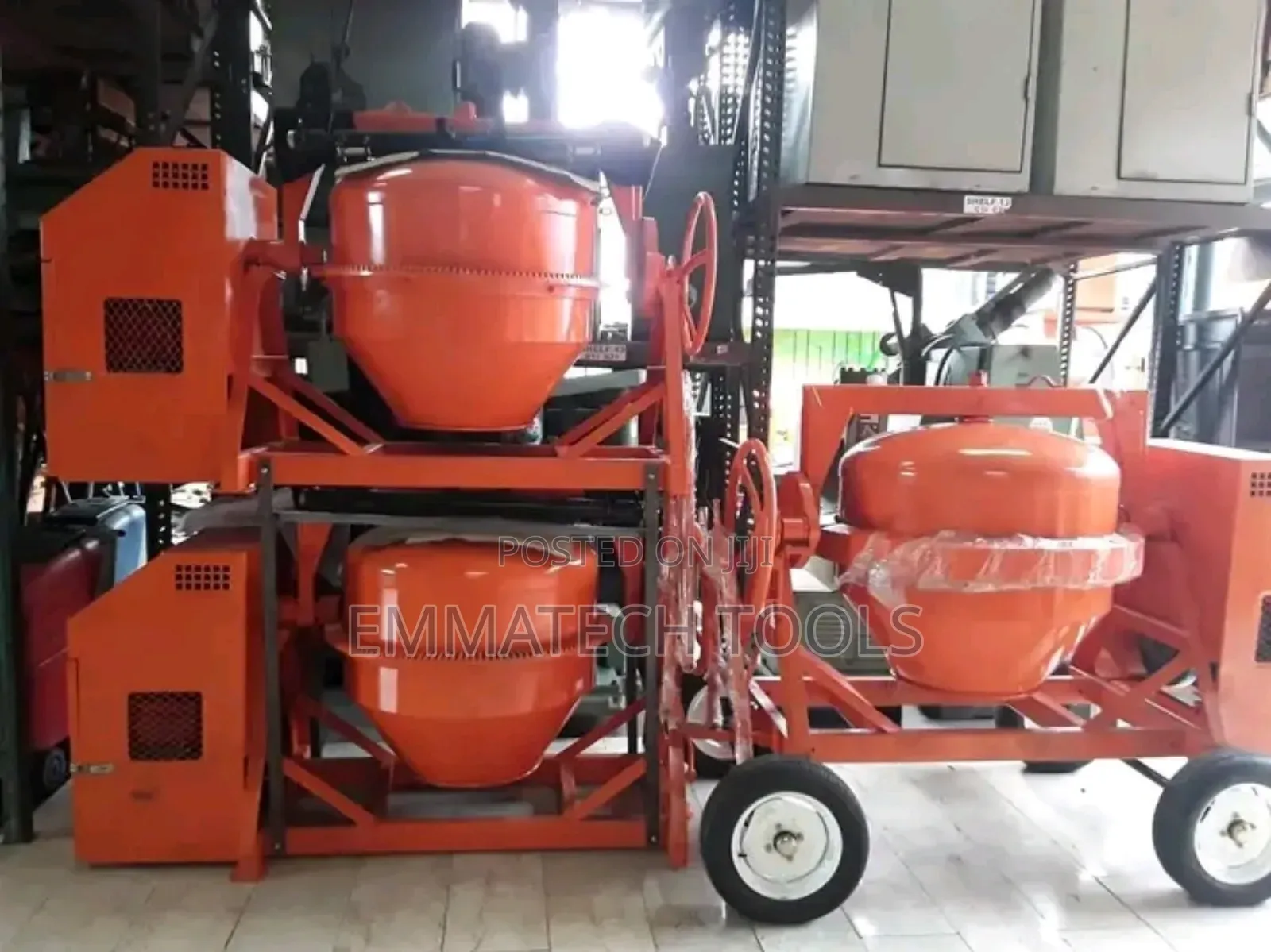 Emmatech 500 Liter Concrete Mixer